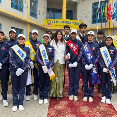 RKIS campus tour — classrooms, labs, and facilities at RK International School Sarkaghat