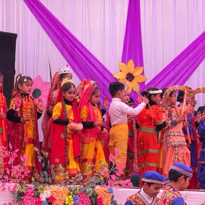 RKIS campus tour — classrooms, labs, and facilities at RK International School Sarkaghat