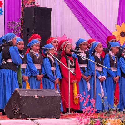 RK International School campus and facilities in Sarkaghat, Himachal Pradesh