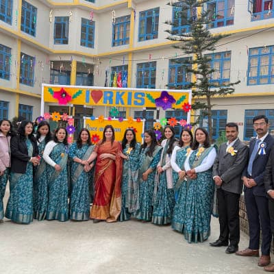 RKIS campus tour — classrooms, labs, and facilities at RK International School Sarkaghat