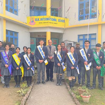 RK International School campus and facilities in Sarkaghat, Himachal Pradesh