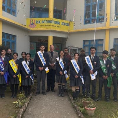 RK International School campus and facilities in Sarkaghat, Himachal Pradesh