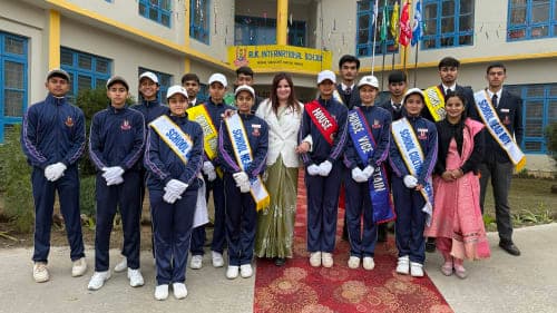 Library — RK International School campus facility, Sarkaghat