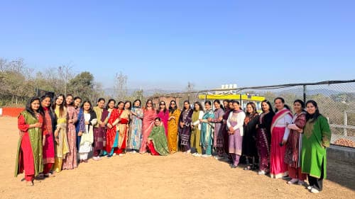 Sports Ground — RK International School campus facility, Sarkaghat